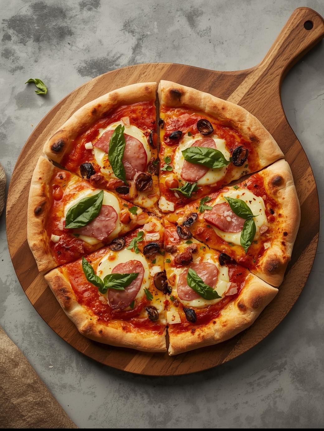 Artisan pizza reference image